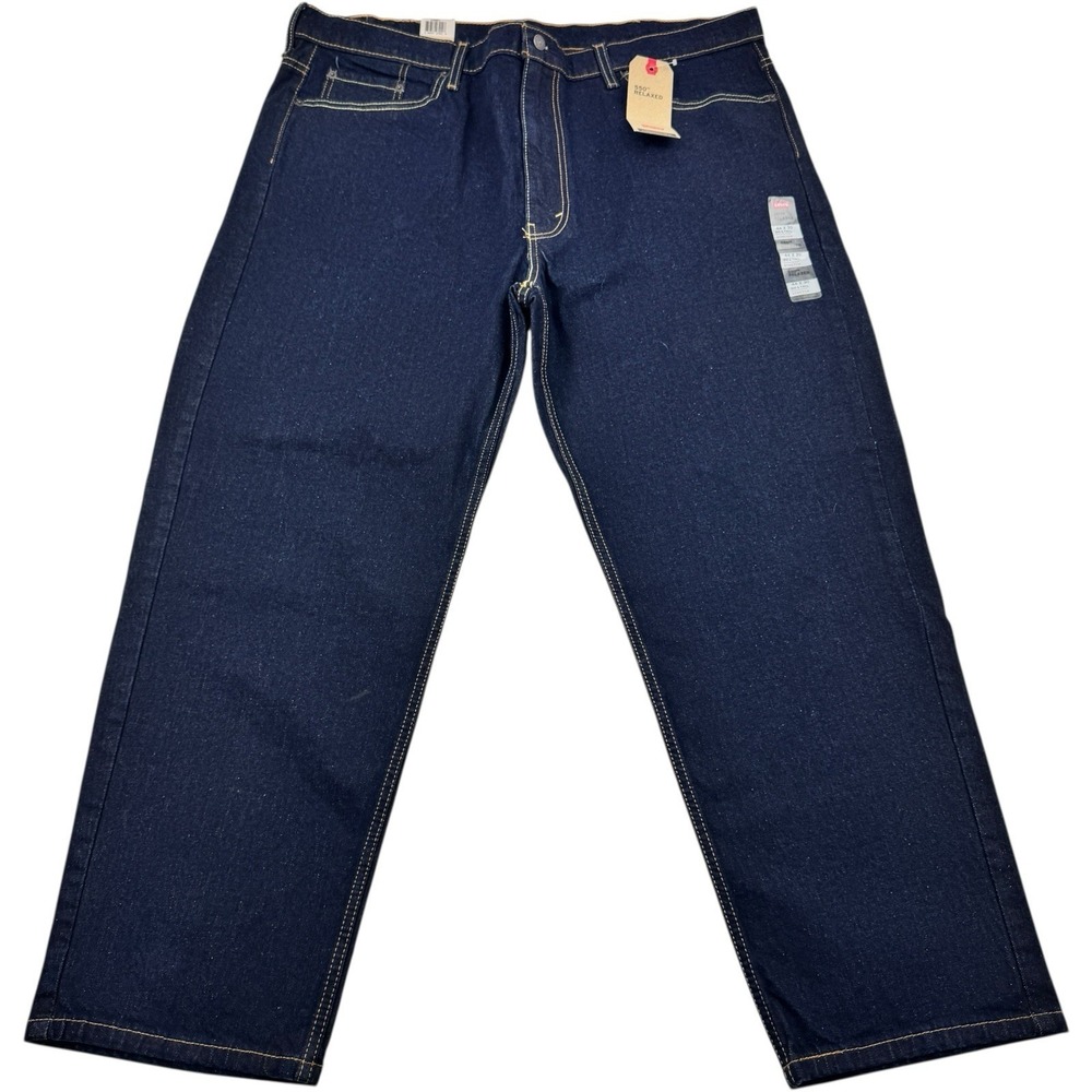 Levi's 550 Relaxed Stretch Jeans Dark Blue Men's Size 44x30 NWT